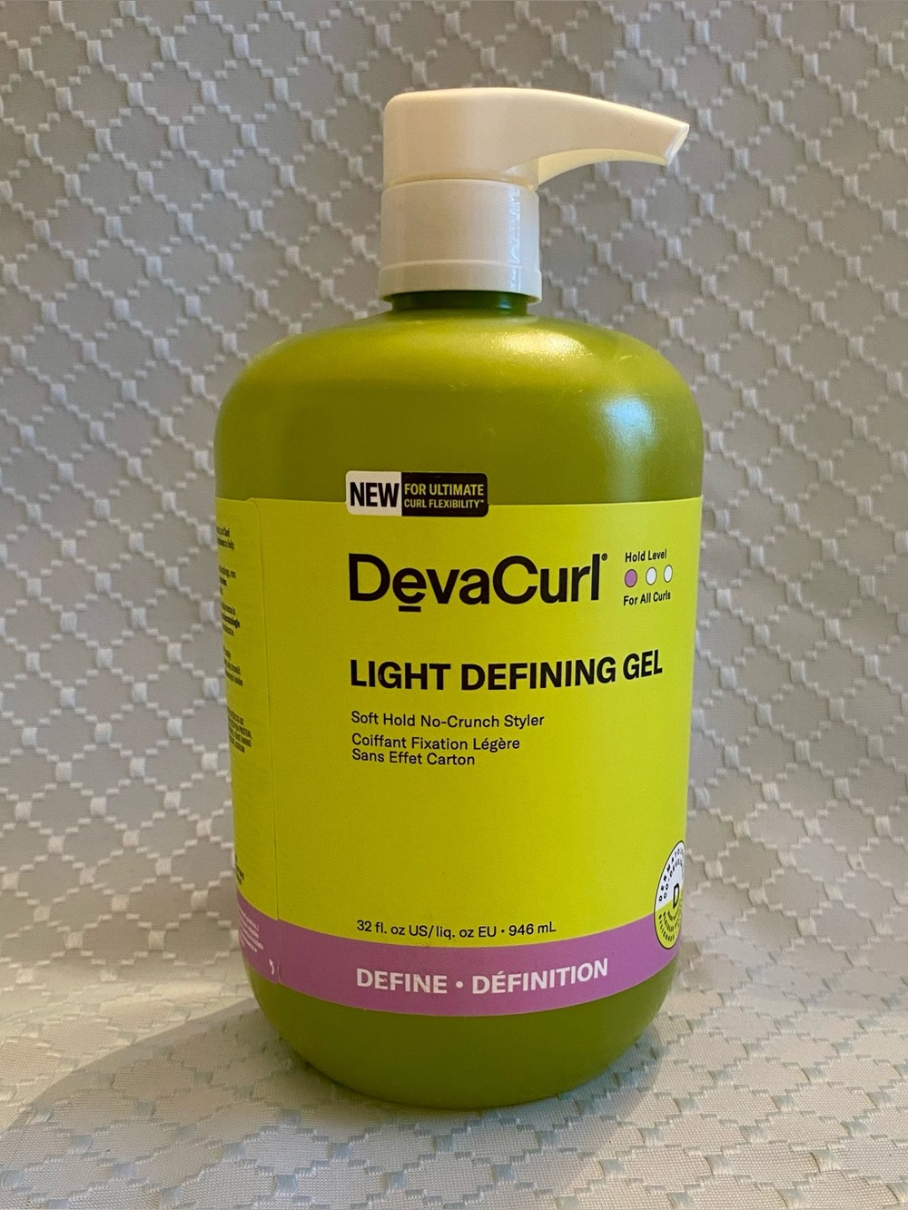 DevaCurl Light Hold Defining Gel 32 oz Professional Size